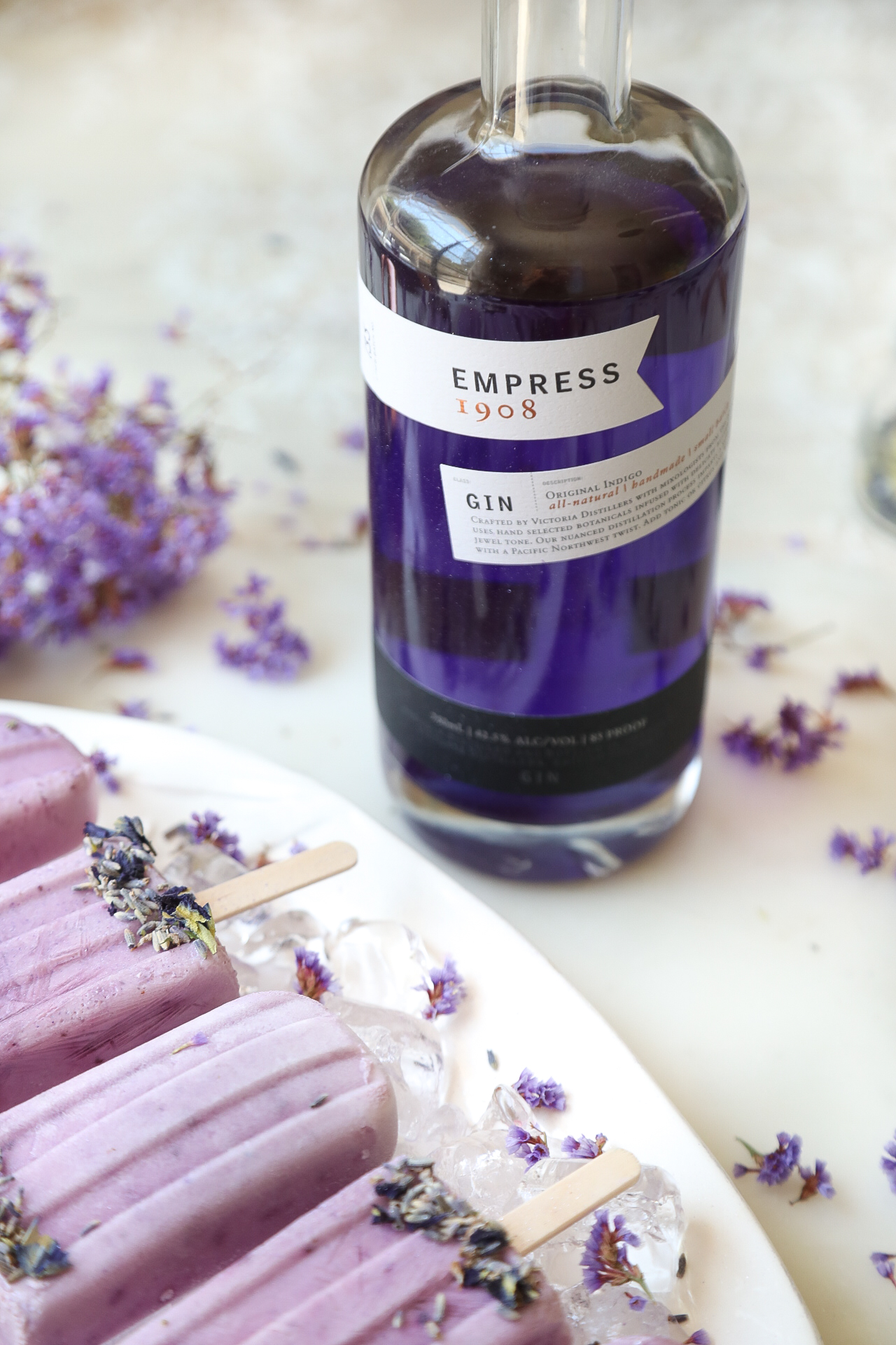 Empress Gin Popsicle Recipe